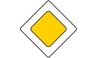 Signs. Priority Signs