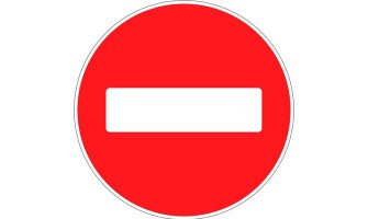 Signs. Prohibitory Traffic Signs